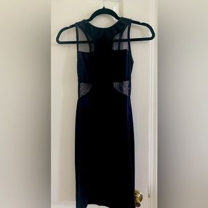 Bershka by ZARA Dressy Collection Mesh Black Sexy Dress